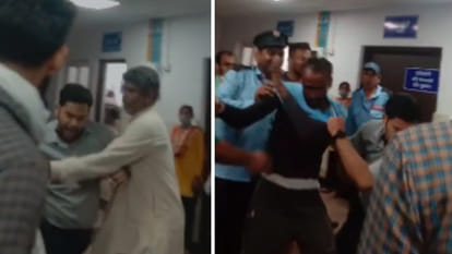 Gwalior: After the death of the patient, family members and doctor clashed, fight in the hospital