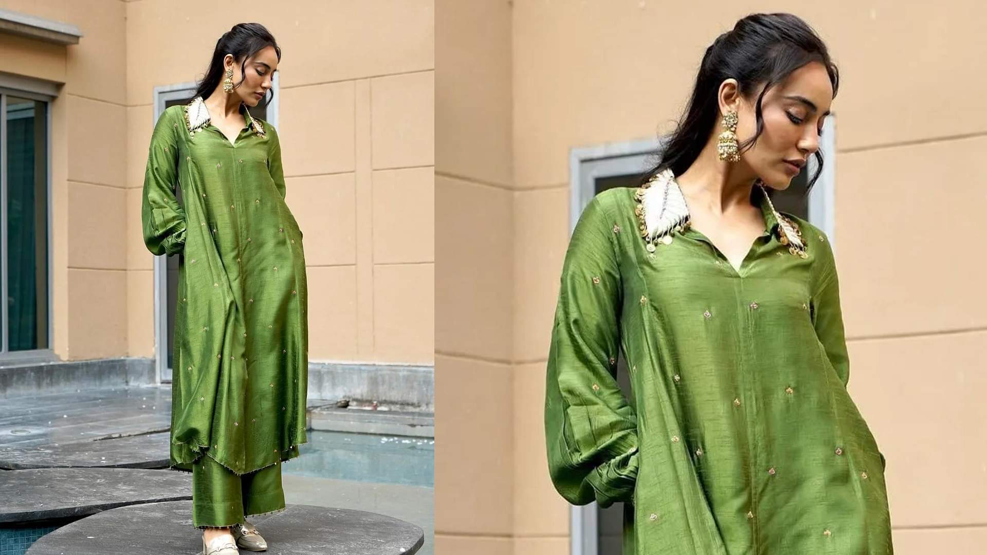 Sawan 2025: सावन में क्या पहनें? अभिनेत्रियों से लीजिए हरे सूट का आइडिया Sawan Special Green Suit Ideas Trendy Green Suit Style Perfect For Monsoon Season