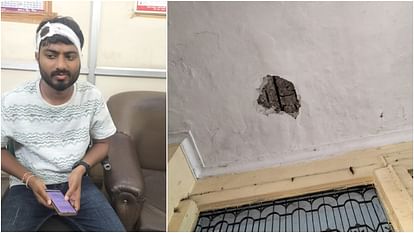 Passenger injured when cement slab fell from roof at Gwalior railway station sent to trauma center