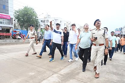 95% work of Kolar six-lane completed, MLA Sharma directed officials to complete the remaining work soon