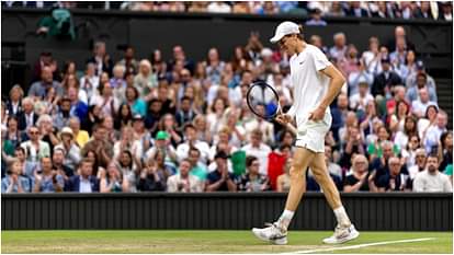 Wimbledon: क्वार्टर फाइनल में पहुंचे सिनर, कोहनी की चोट और शुरुआती दो सेट गंवाने के बाद कैसे पहुंचे? जानें Wimbledon: Jannik Sinner reaches quarter-finals after suffering an elbow injury and losing the first two sets