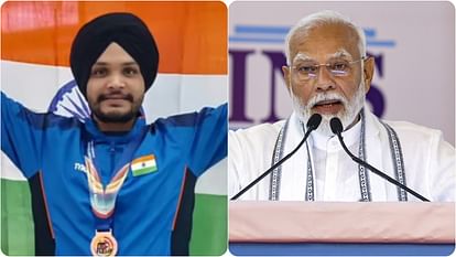 PM Narendra Modi dials Olympics medla winner Shooter Sarabjot singh and congratulate for his success watch