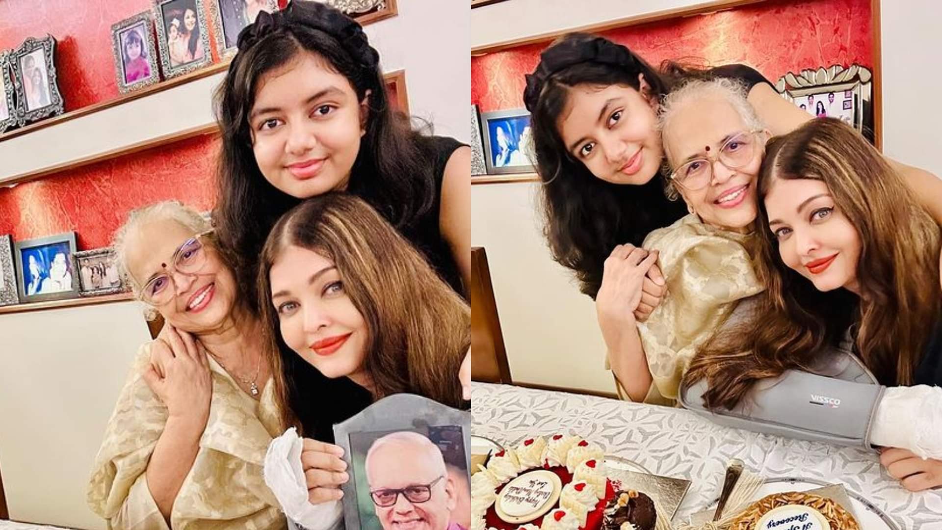 Aaradhya Bachchan: सलवार-सूट पहनकर बप्पा के दरबार पहुंचीं आराध्या बच्चन, लोग बोले- अभिषेक नहीं दिखे? Netizens Praises aaradhya bachchan for her ethnic look with Aishwarya Bachchan at GSB ganesh pandal