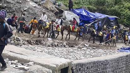 Kedarnath: यात्रा मार्ग पर घोड़े-खच्चरों पर लगी रोक अगले 24 घंटे के लिए बढ़ाई, टीम कर रही सैंपलिंग एवं जांच Kedarnath Yatra 2025 ban on horses and mules on Yatra route has been extended for the next 24 hours