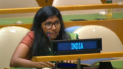 UNGA Indian diplomat Bhavika Mangalanandan slam Pakistani PM Shehbaz Sharif in united nations