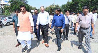 Bhopal: Six-lane road will be widened at Kolar Tiraha, forest department will give one acre of land, MLA inspe