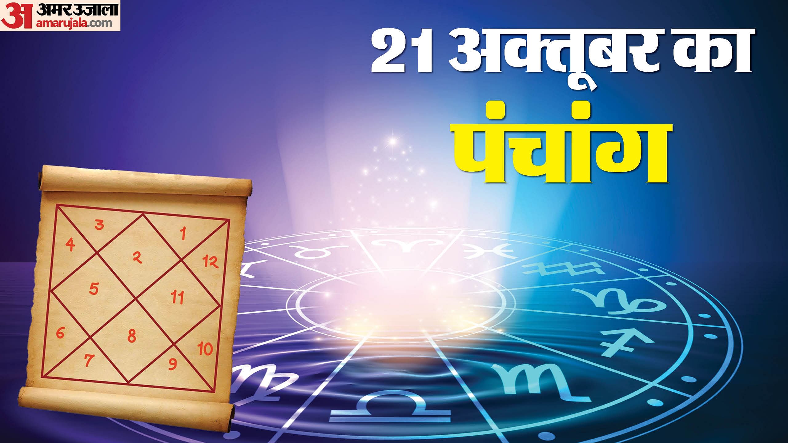 Aaj Ka Panchang 21 October Hindu Calendar Rahu Kaal Time Shubh Muhurat