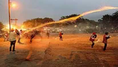 Hingot war: दीपावली के दूसरे दिन खेला जाता है इंदौर के समीप हिंगोट युद्ध, जानिए क्या है परंपरा Hingot war: Hingot war is played near Indore on the second day of Diwali, know what is the tradition.