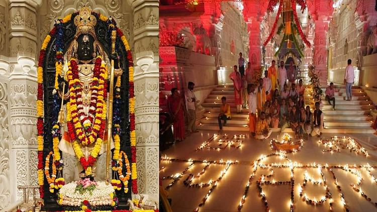 यूपी – Ayodhya Diwali 2024: दिवाली पर 50 हजार दीपों से रोशन हुआ राम मंदिर, रामलला व हनुमानगढ़ी में दर्शन-पूजन की होड़ – INA यूपी – Ayodhya Diwali 2024: दिवाली पर 50 हजार दीपों से रोशन हुआ राम मंदिर, रामलला व हनुमानगढ़ी में दर्शन-पूजन की होड़ – INA
