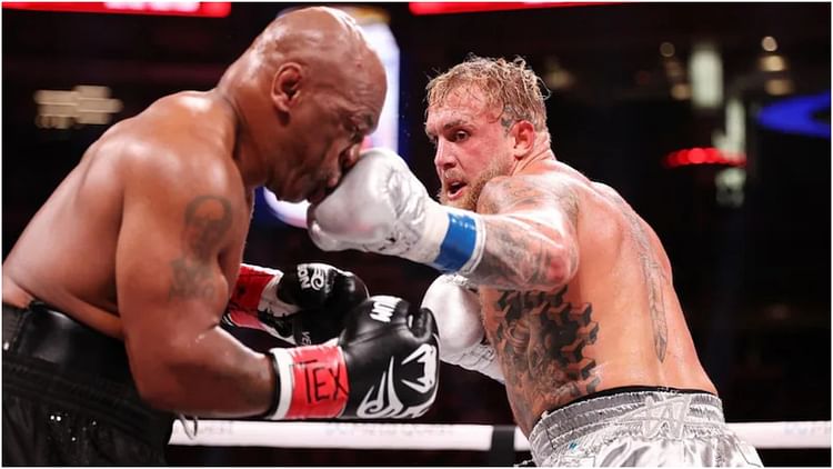 Sports- Tyson vs Paul: आठवें राउंड तक डटे रहे 58 साल के माइक टायसन: 27 साल के पॉल से 4 पॉइंट से मैच हारे, पर जीता दिल -#INA Sports- Tyson vs Paul: आठवें राउंड तक डटे रहे 58 साल के माइक टायसन: 27 साल के पॉल से 4 पॉइंट से मैच हारे, पर जीता दिल -#INA