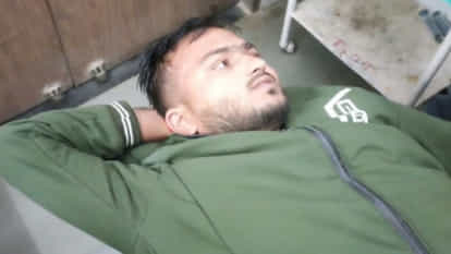 A young man was shot in the leg in Chhatarpur