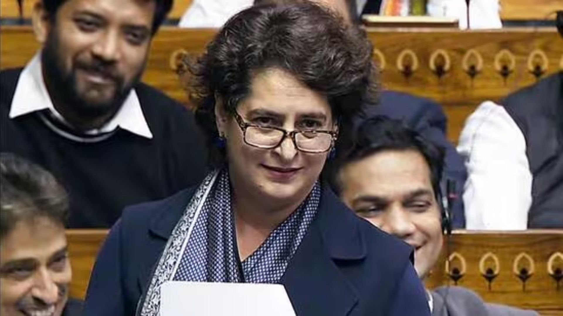 Priyanka Gandhi Asks Question In Lok Sabha Union Minister Gave Reply