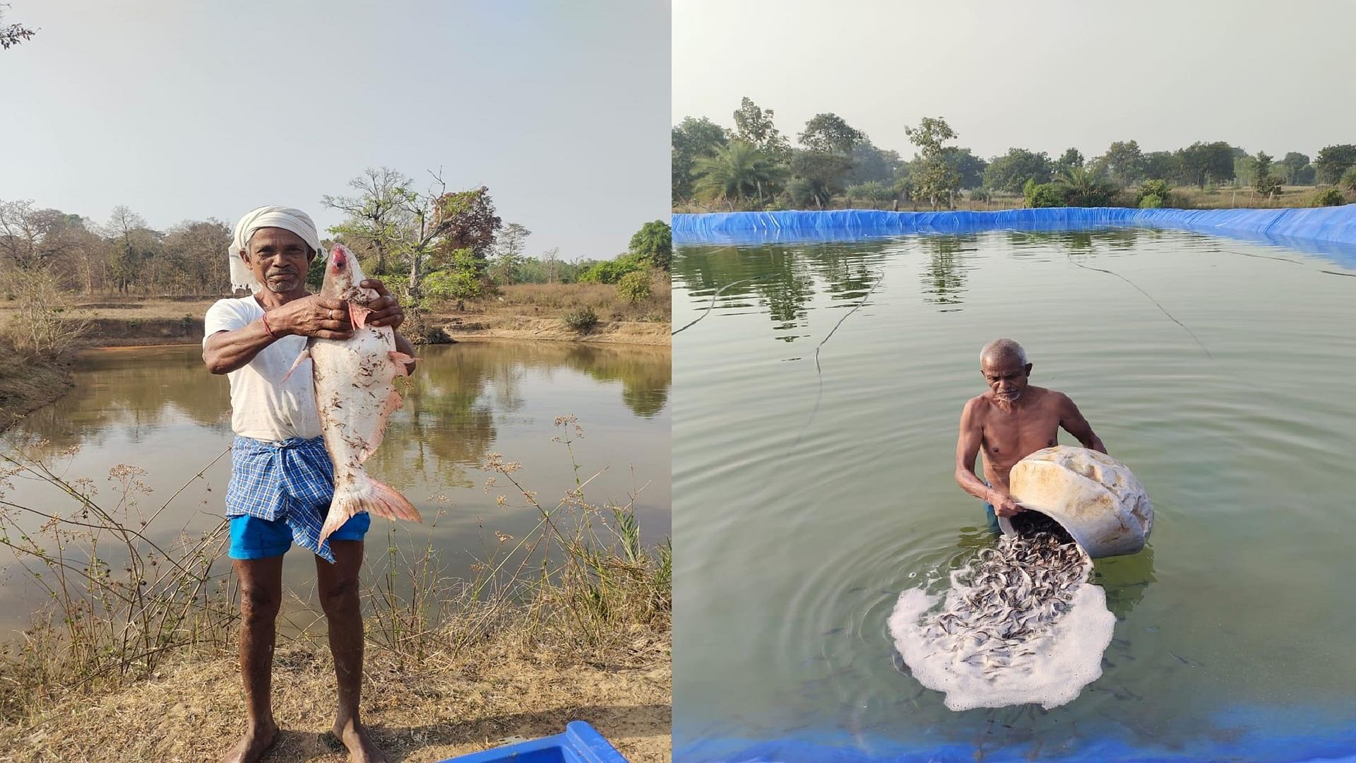 Farmer Jairam Is Earning Five And A Half Lakh Rupees Annually By Fish