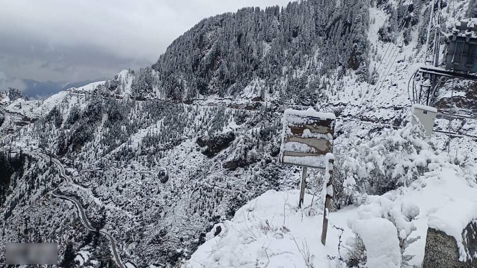 Snowfall: धनोल्टी, चकराता और बुरांशखंडा में बिछी बर्फ की सफेद चादर...शीतलकर का प्रकोप, देखें तस्वीरें Uttarakhand Weather Heavy Snowfall in Dhanaulti Chakrata Tourist Enjoy See Beautiful Photos