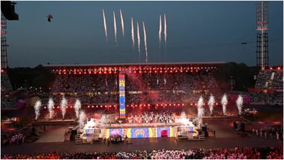 CWG 2030: राष्ट्रमंडल खेल टीम ने गुजरात के खेल राज्य मंत्री से मुलाकात की, 2030 की मेजबानी हासिल करने की कवायद CWG 2030: Commonwealth Games team meets Gujarat State Sports Minister, efforts to secure 2030 hosting