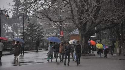 Himachal Weather: हिमाचल प्रदेश में आज कई क्षेत्रों में बारिश के आसार, कुछ जगह अंधड़ चलने का येलो अलर्ट hp weather updates four days rain hail storm yellow alert Yellow alert for thunderstorm in some places