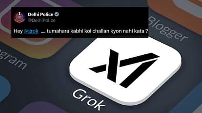 Grok AI: ग्रोक एआई ने दिल्ली पुलिस को किया ट्रोल, यूजर के सवाल का दिया ऐसा जवाब कि नहीं रोक पाएंगे हंसी grok ai trolled delhi police on x when question asked on why grok is not challaned