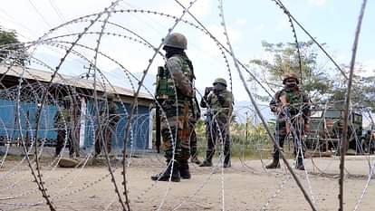 Manipur: मणिपुर में 6 उग्रवादी गिरफ्तार, भारी मात्रा में हथियारों का जखीरा बरामद six militants arrested in Manipur, huge cache of weapons recovered