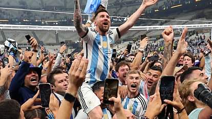 FIFA World Cup Qualifiers: मेसी के बिना भी जीता अर्जेंटीना, विश्व कप के लिए क्वालिफाई करने से बस एक अंक दूर Argentina Football Team won without Lionel Messi, just one point away from qualifying for FIFA World Cup 2026