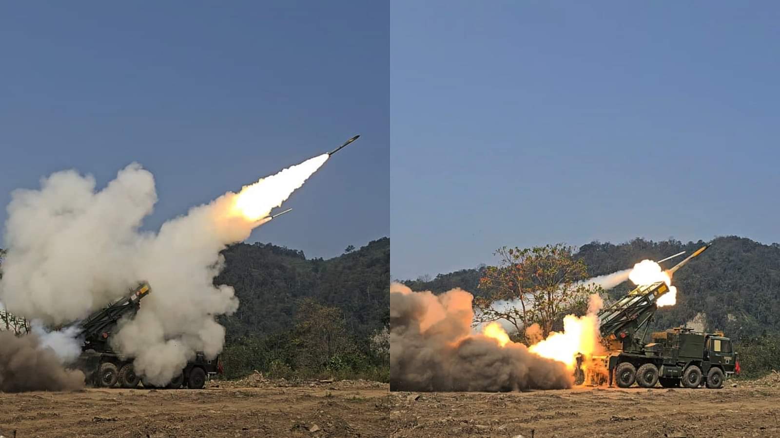 प्रचंड प्रहार: त्रि-सेवा सैन्य अभ्यास में दिखा सेनाओं का दमखम, लड़ाकू विमानों और रॉकेट से साधे सटीक निशाने Indian Army conducted a Tri-Service Integrated Multi-Domain Warfare Exercise in the Eastern Theatre, Arunachal