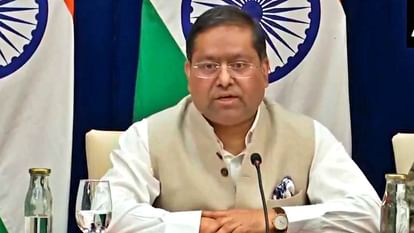 MEA: 'मानवाधिकार उल्लंघनों के लिए ठहराया जाए जवाबदेह'; PoK में पाकिस्तान सेना की बर्बरता पर भारत MEA Weakly Press Breafing Spokesperson Randhir Jaiswal pakistan army Pok, bangladesh know updates