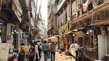 दालमंडी चौड़ीकरण योजना: 17.4 मीटर में होगी सड़क, फुटपाथ और नाली; वायरल हो रहा ले आउट Dal Mandi Widening Scheme Road and footpath and drain will be in 17.4 meters Layout viral
