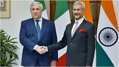 India Italy Ties: इटली के उप प्रधानमंत्री ने एस जयशंकर से की मुलाकात, IMEC को आगे बढ़ाने पर हुई बात India Italy Ties: Deputy Prime Minister of Italy met S Jaishankar, discussed taking forward IMEC
