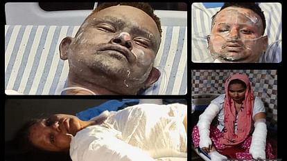फैक्टरी में आग: जल रहा था शरीर, जान बचाने को छत से कूद गई महिला, हर ओर मचा था बचाओ-बचाओ का शोर, चीख-पुकार Factory fire: Burnt woman jumped from roof to save her life, screams were heard everywhere