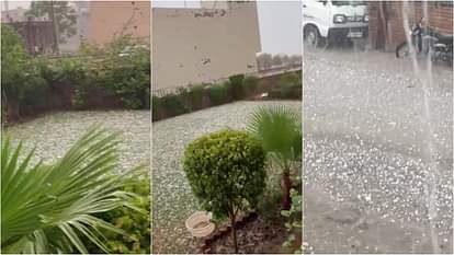 Rajasthan Weather: जमकर बरसे ओले, चली धूल भरी आंधी; जयपुर में रेड अलर्ट तो अन्य जिलों को भी चेतावनी जारी Rajasthan Weather: Red alert issued in Jaipur, severe storm rain failed Meteorological Department predictions