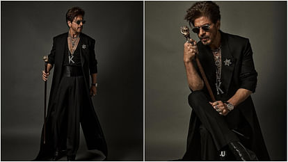 SRK look in Met Gala: चांद-सितारों से सजा SRK का नेकलेस और बंगाल टाइगर वाली छड़ी, ऐसे तैयार हुआ शाहरुख का लुक Met Gala 2025 Shah Rukh Khan Look Ready With Diamond And Gold Crafted Bengal Tiger Head Cane