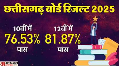 Board Result Live: बोर्ड परीक्षा का रिजल्ट घोषित, 10वीं में इशिका और 12 वीं में अखिल ने किया टॉप; देखें सूची CGBSE Board Result 2025 Live Chhattisgarh Board 10th 12th Result Direct Link Roll Number Wise Toppers List