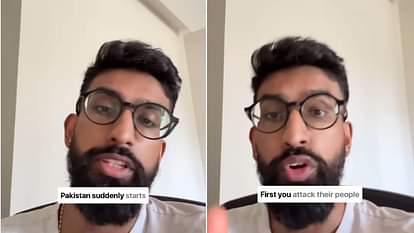 Viral Video: पाकिस्तानी शख्स ने की भारत के जवाबी हमलों की तारीफ, बोला- इसको बोलते हैं घर में घुस के मारना Pakistani man praises India counter attacks says this is called breaking into a house and killing Video Viral