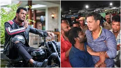 Vishal: कार्यक्रम के दौरान मंच पर बेहोश हुए साउथ अभिनेता विशाल, अस्पताल में भर्ती; जानिए अब कैसा है हाल? Vishal Krishna Reddy suddenly fainted on stage know his health update