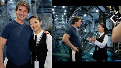 Tom Cruise: अवनीत ने टॉम क्रूज के साथ ली मास्टरक्लास, सोशल मीडिया पर शेयर की पोस्ट Avneet kaur share masterclass with the most amazing tom cruise the aura the respect the love in london