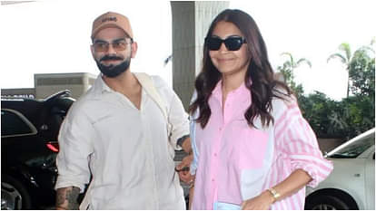 Virat Kohli: टेस्ट रिटायरमेंट के बाद अनुष्का के साथ घर पहुंचे विराट, दिल्ली एयरपोर्ट पर नजर आया पावर कपल Virat Kohli Seen At Mumbai Airport With Anushka Sharma After His Retirement From Test Cricket