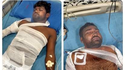 Meerut: हाईटेंशन लाइन से गिरी चिंगारी, पेट्रोल के चार टैंकरों में लगी भीषण आग, दो लोग झुलसे, ऑफिस भी जला Meerut: Sparks fell from high tension line, massive fire broke out in four petrol tankers, two people got burn