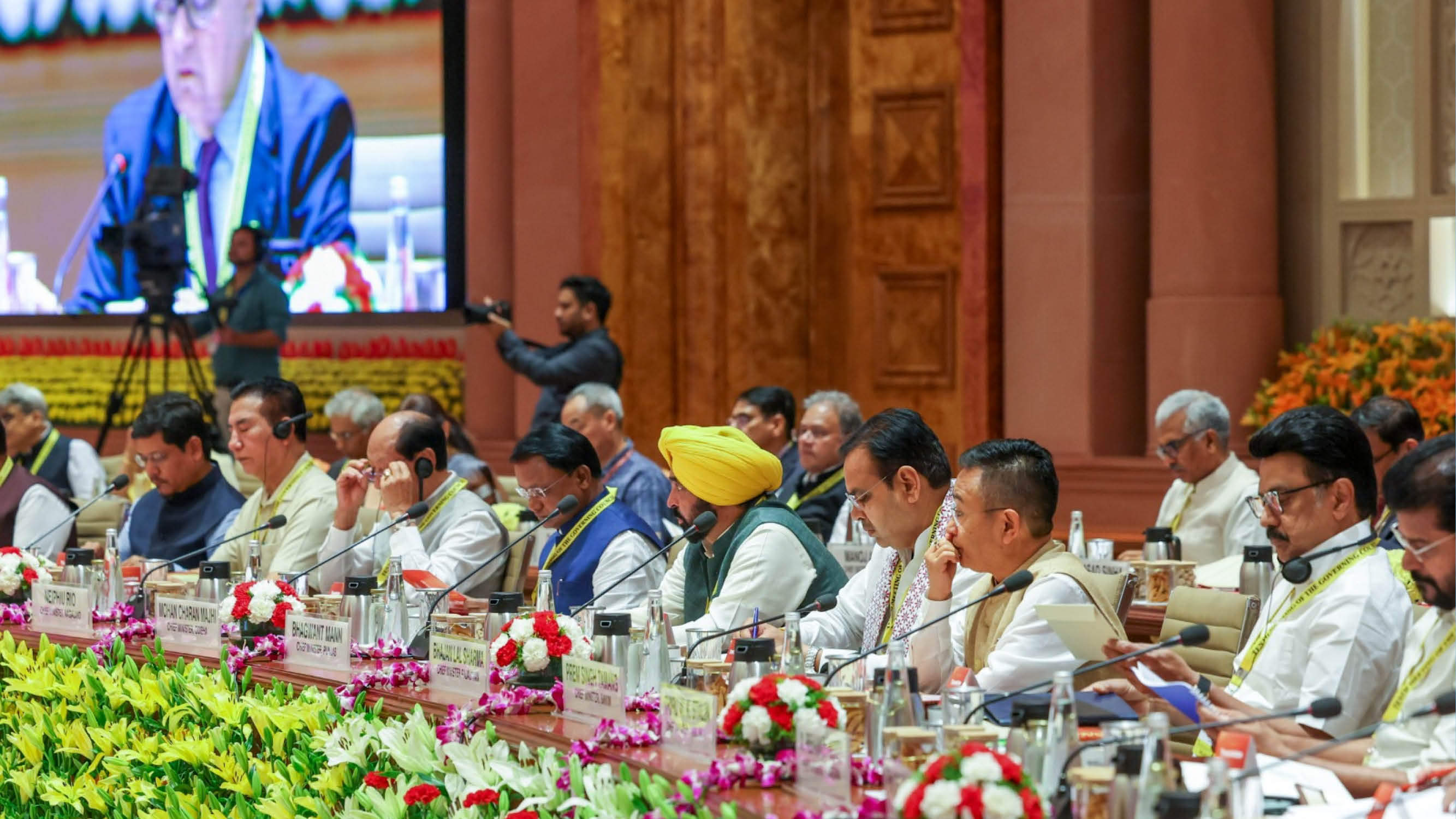 Niti Aayog Meet: PM मोदी का संदेश और गैर-भाजपाई मुख्यमंत्रियों की मांगें; नीति आयोग की बैठक में क्या-क्या हुआ? Niti Aayog Meeting 2025 PM Modi Message and Non-BJP CM Demands Key Highlights