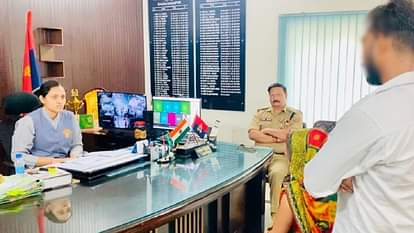 UP News: शाहजहांपुर में एक दिन के लिए एसपी बनीं छात्रा त्रिगुणा, टूटने से बचाया दंपती का रिश्ता student Triguna as SP resolved the dispute between the couple and saved the relationship in shahjahanpur