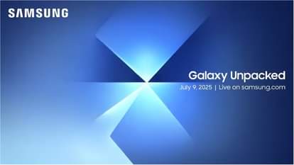 Galaxy Unpacked 2025: नौ जुलाई को होगा सैमसंग का मेगा इवेंट, ये तीन फ्लैगशिप फोन होंगे लॉन्च Samsung Galaxy Unpacked 2025 Event Set for July 9 Galaxy Z Fold 7 and Galaxy Z Flip 7 to Be Unveiled