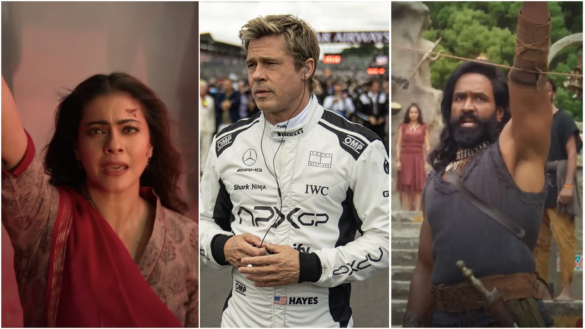 Box Office: मंडे टेस्ट में फेल हुई काजोल स्टारर ‘मां’ और विष्णु मांचू की ‘कन्नप्पा’, ‘एफ1’ ने मारी बाजी Box Office Kajol Starrer Maa And Kannappa Fails To Big Collection On Monday Know F1 Sitaare Zameen Par Earning