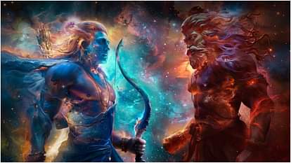 Ramayana: मेकर्स ने दिखाई 'रामायण' की पहली झलक, रणबीर और यश को देखकर खुश हुए फैंस ramayana first look out ranbir kapoor south actor yash