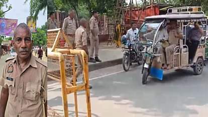Mathura: 'साहब आगे नहीं जा सकते...', होमगार्ड ने रोका डीएम-एसएसपी का रास्ता, अफसर हुए खुश; किया जाएगा सम्मानित Homeguards blocked way of DM-SSP on Govardhan Parikrama road in Mathura