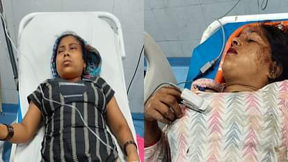 UP: मजदूरों से भरे टेंपो को मारी टक्कर...हाईवे पर बिखरे पड़े खून से लथपथ घायल, एक की हालत गंभीर Auto overturned after collision on the highway 10 workers injured