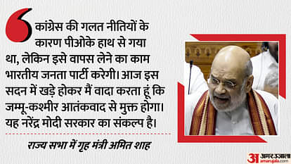 Op Sindoor: अमित शाह बोले- मैं वादा करता हूं कि जम्मू-कश्मीर आतंकवाद से मुक्त होगा, विपक्ष ने किया वॉकआउट I promise that Jammu-Kashmir will be free from terrorism, This is the resolve of the Modi govt- says Amit Shah