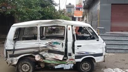 Accident in Meerut: स्कूल जा रही आर्मी वैन में घुसा कैंटर, मची चीख-पुकार, एक छात्रा की मौत, पांच घायल Army school van hit by canter in Meerut, one student Arya Sirohi dies, 5 injured