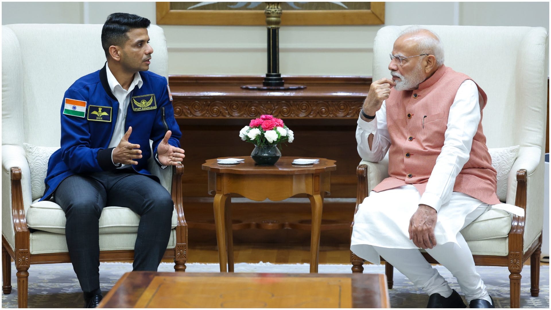 PM Modi Shubhanshu Meet: पीएम मोदी और शुभांशु के बीच क्या बात हुई? वीडियो साझा कर प्रधानमंत्री ने खुद बताया Prime Minister Narendra Modi wonderful conversation with Shubhanshu Shukla Do watch