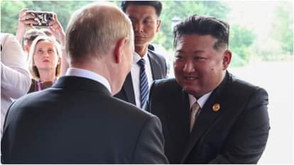 Russia-North Korea Relations: बीजिंग में मिले पुतिन और किम जोंग उन, यूक्रेन युद्ध व द्विपक्षीय मुद्दों पर मंथन Russian President Vladimir Putin meets North Korea's Kim in Beijing, News in Hindi