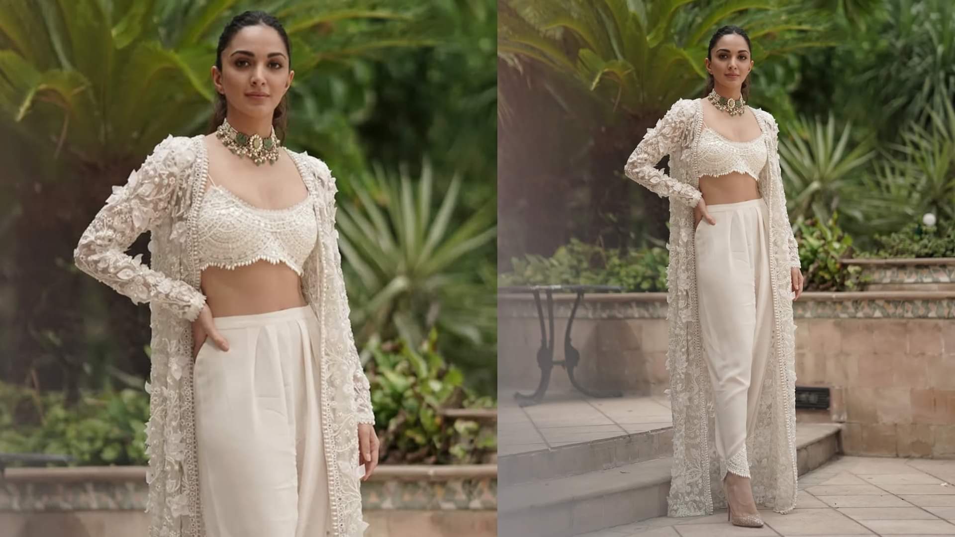Indo Western Outfit Ideas: गरबा नाइट के लिए तैयार करा सकती हैं ऐसे इंडो वेस्टर्न आउटफिट Indo Western Outfit Ideas For Garba Night Latest Trendy Indo Western Dress