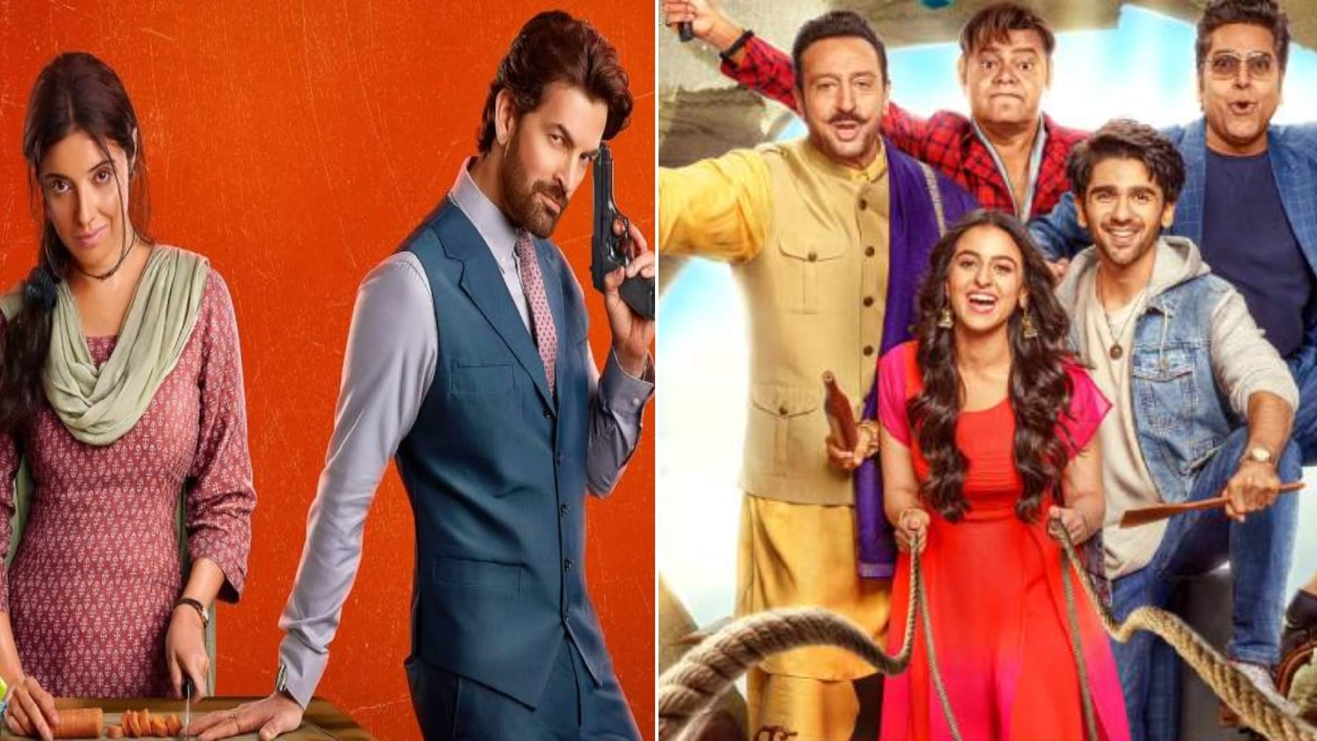 Box Office Collection: 'एक चतुर नार' और 'हीर एक्सप्रेस' में किसने मारी बाजी, जानें तीसरे दिन रविवार का कलेक्शन Ek Chatur Naar Heer Express Box Office Collection Day 3 Sunday Divya Khosla Neil Nitin Mukesh Ashutosh Rana