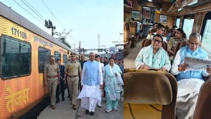Maharashtra: महाराष्ट्र का कार्यभार संभालने ट्रेन से मुंबई पहुंचे राज्यपाल आचार्य देवव्रत, शेयर किया वीडियो Gujarat Governor Acharya Devvrat given additional charge of Maharashtra, traveled by train from Ahmedabad to M